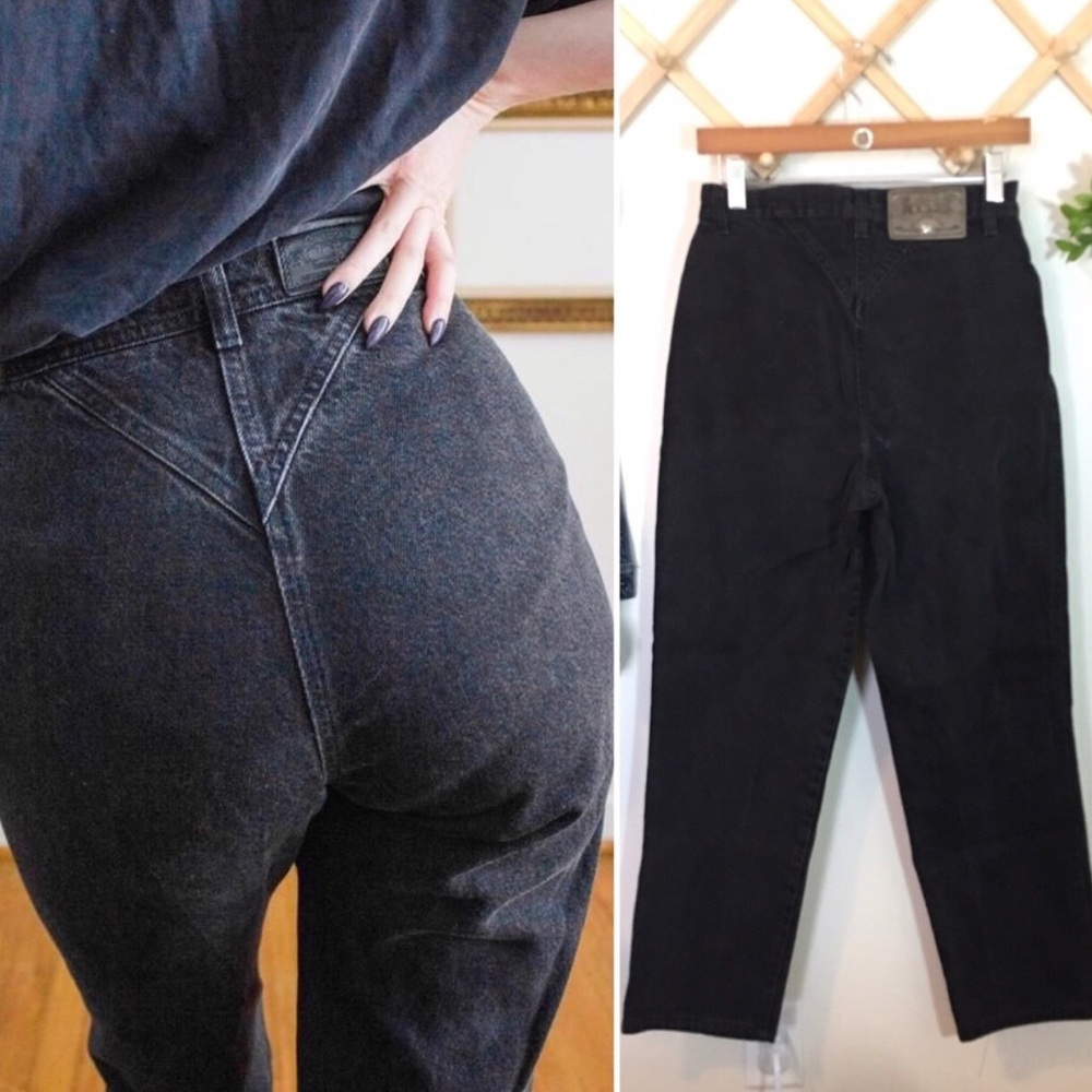 Vintage | Rockies Black High Waisted Mom Jean - Picture 8 of 8